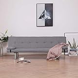 RONGQI Ausziehbares Tagesbett, Schlafsofa, Schlafcouch, Sofabett, Polsterliege, Ausziehsofa, Bettsofa, Jungenbett, Betten, Daybed, 2X(90x200) cm Weiß Massivholz Kiefer