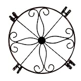CIYODO 1 Stk Blumenständer Aus Eisen Blumentopfständer Aus Eisen Blumentopfständer Blumentopfständer Aus Eisen Zimmerpflanzenständer Schwarzes Metall-Blumentopfständer