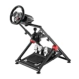 Wheel stand GT PRO - Universalhalterung für Lenkrad Force -Feedback, Kettenradgarnitur und Getriebe, kompatibel mit allen Logitech-, Thrustmaster- und Fanatec-Produkten