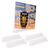 Schallplattenregal | Vinyl Wandhalterung | 4x Schallplatten Wandhalterung | 4x Vinyl Halterung Wand aus Acryl | Vinyl Regal & Schallplatten Ständer | CD Wandhalterung und Plattenhalter