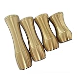 ISolay Verstellbare Schrankfüße, 4 Möbelstützfüße, Aluminiumlegierung, Sofa, TV-Schrank, Tisch- und Stuhlbeine, sta