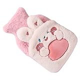STOBOK Plüsch-Wärmbeutel Mädchen Kuscheltiere Warme Hände Handwärmer Plüschtiere Wärmflasche Warmwasserbeutel Plüschbezug Wasserbeutel Winterwasserbeutel Wärmbeutel Für Winter