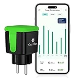 Aussensteckdose Wasserdicht GreenSun Outdoor Steckdose WLAN Steckdose Outdoor Smart Steckdose Stromverbrauchsmesser Außensteckdose Zeitschaltuhr WiFi Steckdose 16A Vesync App Fernsteuerung