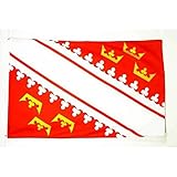 AZ FLAG Flagge ELSASS 90x60cm - Alsace Fahne 60 x 90 cm - flaggen Top Qualität