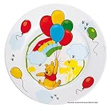 WMF Disney Winnie Pooh Kindergeschirr Kinderteller 19 cm, Porzellan, spülmaschinengeeignet, farb- und lebensmittelecht