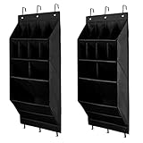Organizer über der Tür für Schuhe, 2 Teiliges 22 Große Taschen Hängende Schuhgestell, Schuhaufbewahrung Hängend, Tür-Schuhregal für Wohnheim, Schuhregal für Tür, Hängeschuhregal für Schranktür RV