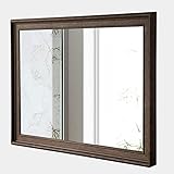 Wanddekoration, Wandspiegel, Make-up-Kosmetikspiegel, großer einfacher Wandspiegel, Wandspiegel, dekorativer runder Spiegel, goldgerahmt, hängender Wandspiegel for Wohnzimmer, Schlafzimmer, Badezimmer