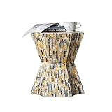 Endtabelle Kleiner Couchtisch, Sofa-Beistelltisch, Gartenhocker, Sitzgelegenheiten for den Innenbereich und Beistelltisch, tragbare Wohnmöbel, Akzenttisch, Ecktisch, Pflanzenständer Beistelltisch
