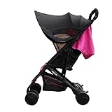 Sonnenschutz für Kinderwagen, Sonnenschirm, Kinderwagen, UPF50+, UV-Schutz, Sonnendach, für Kinderwagen, Kinderwagen, Babytragetasche, für Kinderwagen