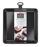 Tala Performance Kuchenform, quadratisch, Karbonstahl von professioneller Stärke, Karbonstahl, mit Eclipse-Antihaft-Beschichtung, 23 x 23 cm, ideal für Kuchen und Feiertagsgebäck