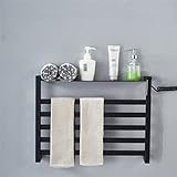 Towel Heizstab aus Edelstahl, Temperaturkontrolle, Time-Control, für Bathroom-Möbel, elektrisch, Heizgerät