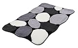 Kleine Wolke 8972926311 Badteppich Stone , 70 x 120 cm, schwarz