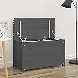 UYSELA Home Sets mit Sitzbank grau 80x41x77 cm Massivholz Kiefer