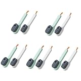 Lurrose 10 Stück Schuhbürste Fliesenschrubber Schuhreiniger Tragbarer Reiniger Toilettenbürste Mikro-Eckenreinigungsbürste Wäschebürsten Schuhbürste Mit Langem Griff Schuhbürsten