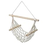 beeyuk hängende Obsthängematte unter dem Möbelstück Gemüsehängematte unter dem Möbelstück mit Holzstab und Haken - Küchenaufbewahrung spart Platz auf der Theke auf der Rechtmäßig!