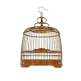 luckxuan Vogelkäfig/Vogelkäfige Leichte Vogelträger, Vogelfütterung Käfig - atmungsaktiv Vogelträger Parrot Retro Vögel Reisekäfig for kleine Vögel Vogelvoliere Vogelhaus