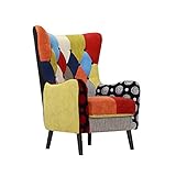 Italian Concept 51 Sessel Flavia Farbe Mehrfarbig, 80 x 76 x 108 cm