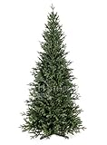 Original Hallerts® Spritzguss Weihnachtsbaum Bellister 180 cm als Nobilis Edeltanne - Christbaum zu 100% in Spritzguss PlasTip® Qualität - schwer entflammbar nach B1 Norm, Material TÜV und SGS geprüft