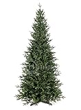 Original Hallerts® Spritzguss Weihnachtsbaum Bellister 180 cm als Nobilis Edeltanne - Christbaum zu 100% in Spritzguss PlasTip® Qualität - schwer entflammbar nach B1 Norm, Material TÜV und SGS geprüft