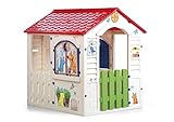 Chicos - Country Cottage House | Spielhaus Kinder Outdoor | Robuster und langlebiger Kunststoff | Schnelle und einfache Montage/Demontage (89607)