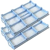 PakTrade Set - 2X Motorschutzfilter geeignet für Bosch ergomaxx Professional 1000 BSG81000/10