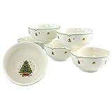 Creatable, 16192, Serie TANNENBAUM Premium, Müslischalen 6-teilig