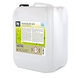 2 x 10 L Essigsäure 60% - Technische Ware - Zuverlässig bei der Beseitigung von hartnäckigen Verschmutzungen
