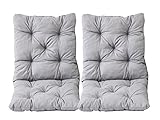 Ambientehome 2er Set Auflage für Sessel HANKO oder EVJE Nordisches Design Sitzkissen **Sommeraktion 2023** Wir räumen unsere restlichen Bestände an Gartenmöbelauflagen. Rabatte bis zu 80%! Greifen Sie zu so lange der Vorrat reicht!