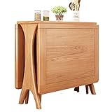 Drop-Leaf-Esstisch, klappbarer Küchentisch, ausziehbarer Heim-Esstisch, Computer-Arbeitsplatz, Kleiner Holzschreibtisch für Esszimmer, Küche, Wohnzimmer, Büro
