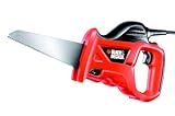 Black+Decker 400W Universal-Säbelsäge KS880EC (zum Sägen von Holz, Metall oder Kunststoff, inkl. Holzsägeblatt (239mm))