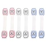 ELGE 6 Paket Kinder Sicherheits ZubehöR Kindersicherung Schloss Toiletten Schloss KüHlschrank Schub Laden Schloss