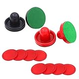 Toyvian 16 Stück Air Hockey Puck Kinder Spieltisch Kinder Putter Hockey Sauce Kit Hockey Spiele Air Hockey Power Eishockey Tisch Hit The Ball Set Suite Mini Air Hockey Mini Sticks Hockey