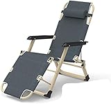 Liegestuhl-Sonnenliegen für den Garten, Liegestuhl, Liegestuhl, klappbare Sonnenliege, statische Fußstütze, 3-Positionen-Schaukelstuhl
