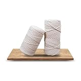 SEWACC Böhmisch Handgefertigt Geschenk Weiß Liefert Dekoration Ungefärbt Gewebt Aufhänger DIY Verdreht Nordisch Hauspflanze Verpackung Strick Dekoration Zimmer Leben Wandteppich