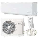 Tronitechnik® Split Klimaanlage Set DALVIK 2 mit WiFi/App Funktion Klimagerät - Kühlen A++/ Heizen A+ - 9000 BTU, Fernbedienung, Timer, Nacht-Modus inkl. Material