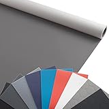 Primaflor PVC Bodenbelag Meterware - EXPOTOP, 2,00m x 1,00m, Grau, Messeboden, Vinyl-Boden für Küche, Wohn- und Badezimmer, Hochwertige Auslegware, Anti-Rutsch, Nicht Reflektierende Oberfläche