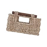 Cabilock Rattan-Aufbewahrungskorb Kosmetik-Organizer Badezimmer-Papierkorb Eier-Süßigkeitskorb Aufbewahrungskörbe Für Regale Wäschekorb Gewebt Bandejas Para Comida Dekorativer