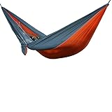 Hängematte 102 x 55 Zoll Outdoor-Doppel-Camping-Hängematte mit Baumgurt, Leichter Nylon-Hängematten-Schaukelstuhl for Wandergarten (Color : 24)