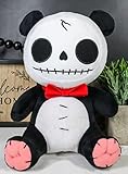 Ebros Gift Furry Bones Skelett Pandie Riesen Panda Figur Weich Sammlerstück Kung Fu Master Po Furrybones Macabre Ossuary Halloween Skulls Skelette Akzent