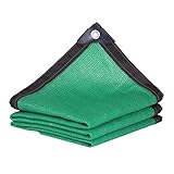 Schattennetze Schatten 90% Schattentuch Sonnensegel Mit ÖSen for Pflanzenschutz GewäChshaus Blumen AußEnterrasse Carport Pool Schattennetz (Color : A, Size : 4X5M)