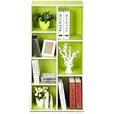 LIMKOO Bücherregal Bücherregal aus Holz Bücherregal Multifunktionale Aufbewahrungsvitrine Bücherregal Aktenregal (Color : B, Size : S)