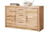 Möbeldesign Team 2000 GmbH Anrichte Highboard Kommode Sideboard Kernbuche teilmassiv geölt 3442-14