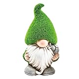 TIN Dreams Factory Gartendeko für Draußen, Deko Gartenzwerg Keramik Gartendeko Gartenzwerge, Robuste Gartendeko Figuren für Außen, Lustige Gartendeko, Lustiger Gartenzwerg Wetterfest Gartenfiguren