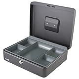 HMF 10130-02 Geldkassette 30 x 24 x 9 cm , schwarz