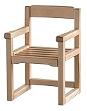 ESSEGI Montessori Stuhl, Natürliches Holz, da 9 MESI