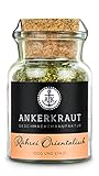 Ankerkraut Rührei Gewürz Orientalisch, Spezial-Gewürzmischung, auch für Veganer und Vegetarier, 85g im Korkenglas