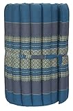 Fine Asianliving Thaimatte Rollbar Kapokfüllung 190x50x4.5cm Thai Kissen Meditation Matte Matratze Kapok 301-P03