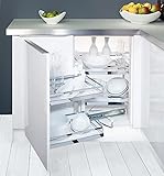 SO-TECH® MagicCorner Eckschrankbeschlag links + Korbset