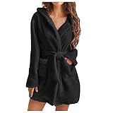 Bademantel Damen Baumwolle Lang Ohne Kapuze Mit Kapuze Xxl Rot Personalisiert Sauna Bademantel Morgenmantel Bademäntel Saunabademantel Frottee Saunakilt Bathrobe Kimono Negligee Saunatuch S #