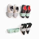 Radami Schuhhalter selbstklebend Organizer Aufbewahrung Schuhaufbewahrung Schuhorganizer